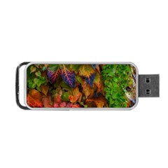 Fall Ivy Portable Usb Flash (two Sides) by okhismakingart