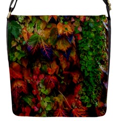 Fall Ivy Flap Closure Messenger Bag (s) by okhismakingart