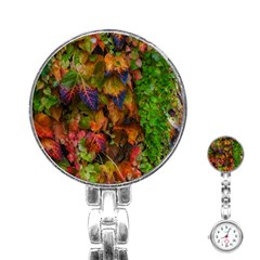 Fall Ivy Stainless Steel Nurses Watch by okhismakingart