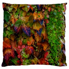 Fall Ivy Standard Flano Cushion Case (one Side) by okhismakingart