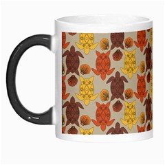 Sea Turtle Sea Life Pattern Morph Mugs