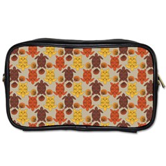 Sea Turtle Sea Life Pattern Toiletries Bag (Two Sides)