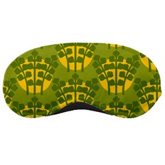 Texture Plant Herbs Green Sleeping Masks