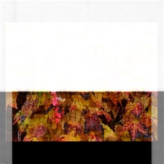 Red And Yellow Ivy Rectangular Jigsaw Puzzl by okhismakingart