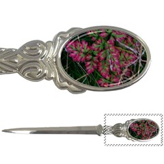 Pink-fringed Leaves Letter Opener by okhismakingart