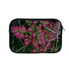 Pink-fringed Leaves Apple Macbook Pro 13  Zipper Case by okhismakingart