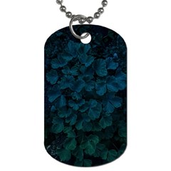 Columbine Leaves Dog Tag (two Sides) by okhismakingart