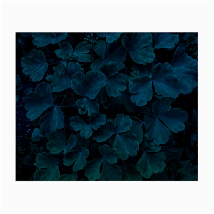 Columbine Leaves Small Glasses Cloth (2-Side)