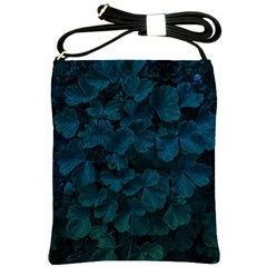 Columbine Leaves Shoulder Sling Bag by okhismakingart