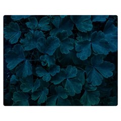 Columbine Leaves Double Sided Flano Blanket (medium)  by okhismakingart