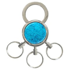 Turquoise Pine 3-ring Key Chains by okhismakingart