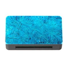 Turquoise Pine Memory Card Reader With Cf by okhismakingart