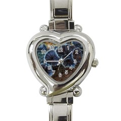 Tree Fungus Heart Italian Charm Watch by okhismakingart