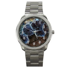 Tree Fungus Sport Metal Watch by okhismakingart