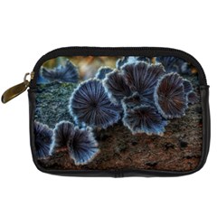 Tree Fungus Digital Camera Leather Case by okhismakingart