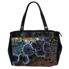 Tree Fungus Oversize Office Handbag (2 Sides) by okhismakingart