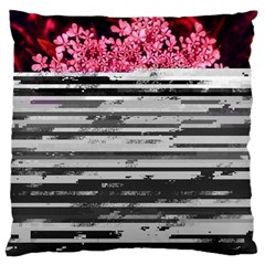 Static Wall Queen Anne s Lace Large Cushion Case (one Side) by okhismakingart