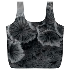 Tree Fungus Black And White Full Print Recycle Bag (xl) by okhismakingart