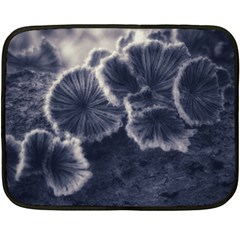 Tree Fungus Ii Double Sided Fleece Blanket (mini)  by okhismakingart