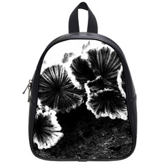 Tree Fungus High Contrast School Bag (small) by okhismakingart