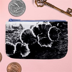 Tree Fungus High Contrast Large Coin Purse by okhismakingart