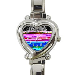 Static Wall Queen Annes Lace Version Iii Heart Italian Charm Watch by okhismakingart