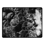 Tree Fungus Branch Vertical High Contrast Double Sided Fleece Blanket (Small)  45 x34  Blanket Front