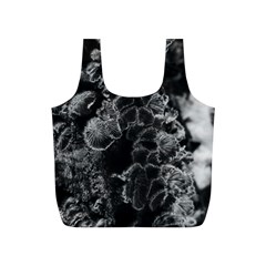 Tree Fungus Branch Vertical High Contrast Full Print Recycle Bag (s) by okhismakingart