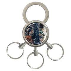 Tree Fungus Branch Vertical 3-ring Key Chains by okhismakingart