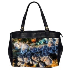 Tree Fungus Branch Oversize Office Handbag (2 Sides) by okhismakingart