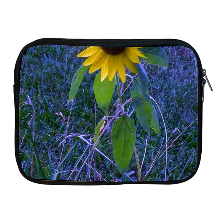 Blue Sunflower Apple iPad 2/3/4 Zipper Cases