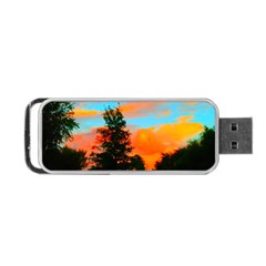 Neon Landscape Portable Usb Flash (one Side) by okhismakingart