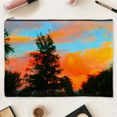 Neon Landscape Cosmetic Bag (xxxl) by okhismakingart