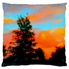 Neon Landscape Standard Flano Cushion Case (two Sides) by okhismakingart