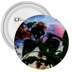 Sunflowers And Wild Weeds 3  Buttons by okhismakingart