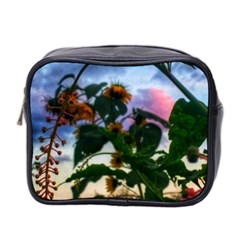 Sunflowers And Wild Weeds Mini Toiletries Bag (two Sides) by okhismakingart