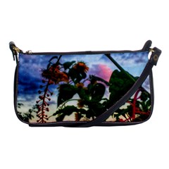 Sunflowers And Wild Weeds Shoulder Clutch Bag by okhismakingart