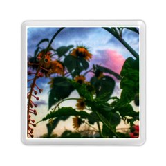 Sunflowers And Wild Weeds Memory Card Reader (square) by okhismakingart