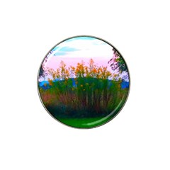 Field Of Goldenrod Hat Clip Ball Marker by okhismakingart