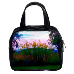 Field Of Goldenrod Classic Handbag (two Sides) by okhismakingart