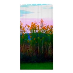 Field Of Goldenrod Shower Curtain 36  X 72  (stall)  by okhismakingart