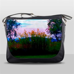 Field Of Goldenrod Messenger Bag by okhismakingart