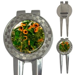 Sunflowers 3-in-1 Golf Divots by okhismakingart