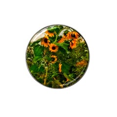 Sunflowers Hat Clip Ball Marker (10 Pack) by okhismakingart