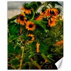 Sunflowers Canvas 16  X 20  by okhismakingart