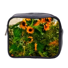 Sunflowers Mini Toiletries Bag (two Sides) by okhismakingart