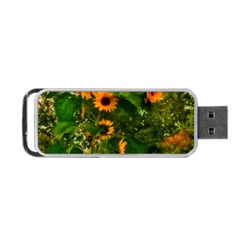 Sunflowers Portable Usb Flash (one Side) by okhismakingart