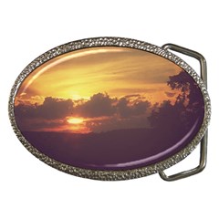 Early Sunset Belt Buckles