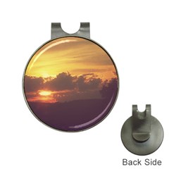 Early Sunset Hat Clips with Golf Markers