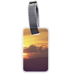 Early Sunset Luggage Tags (one Side)  by okhismakingart